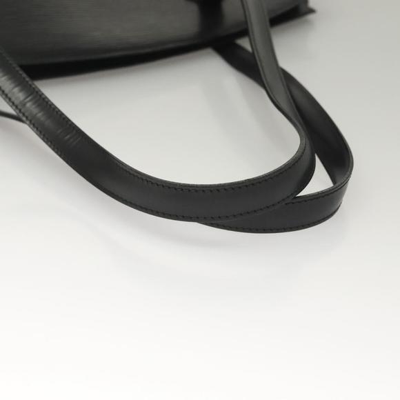 LOUIS VUITTON Epi Saint Jacques Shopping Shoulder Bag Black M52262 Auth 135468 - Picture 8 of 16